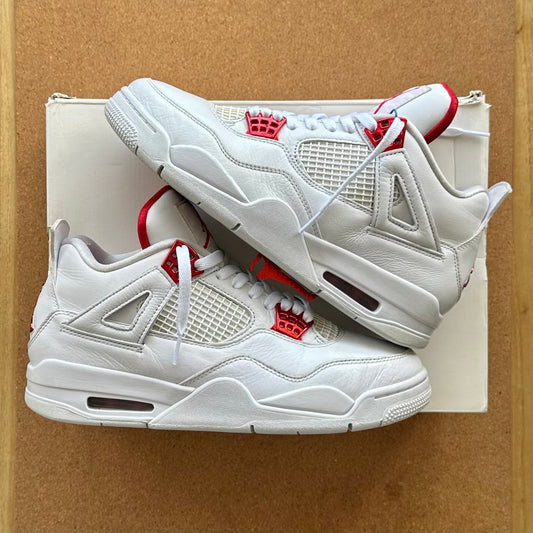 Preloved Air Jordan 4 Retro - Metallic Red (UK 8)