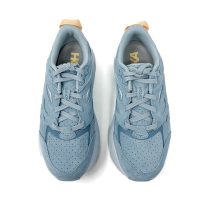 Hoka Clifton L Suede Elite Terrain System - Cloud Blue/Ice Flow