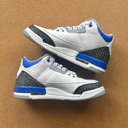 Preloved Air Jordan 3 Retro Mid GS - Racer Blue (UK 6/EU 40)