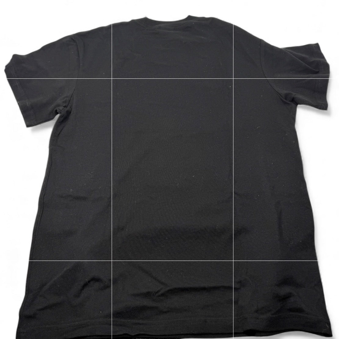 Size S - Corteiz Santan Alcatraz Tee - Black/Orange Flame