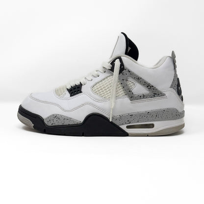 Preloved Air Jordan 4 Retro OG Mid - White Cement 2015 (UK 8.5)