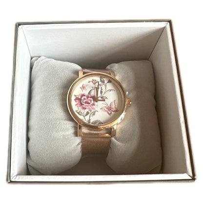 Timex Full Bloom 38mm  Mesh Bracelet Watch