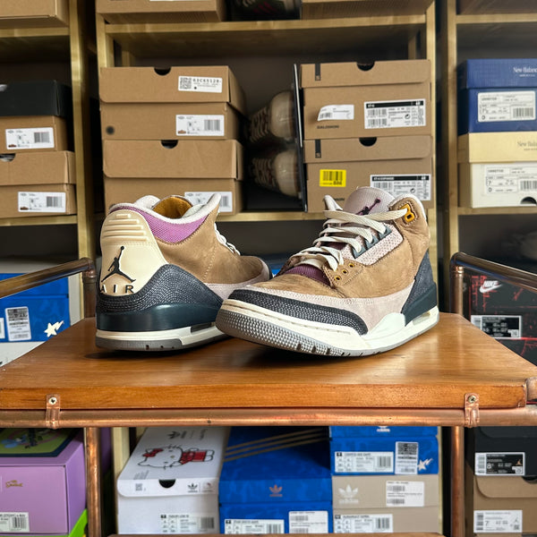 Preloved Air Jordan 3 Retro SE - Archaeo Brown (UK 8.5) - No Box