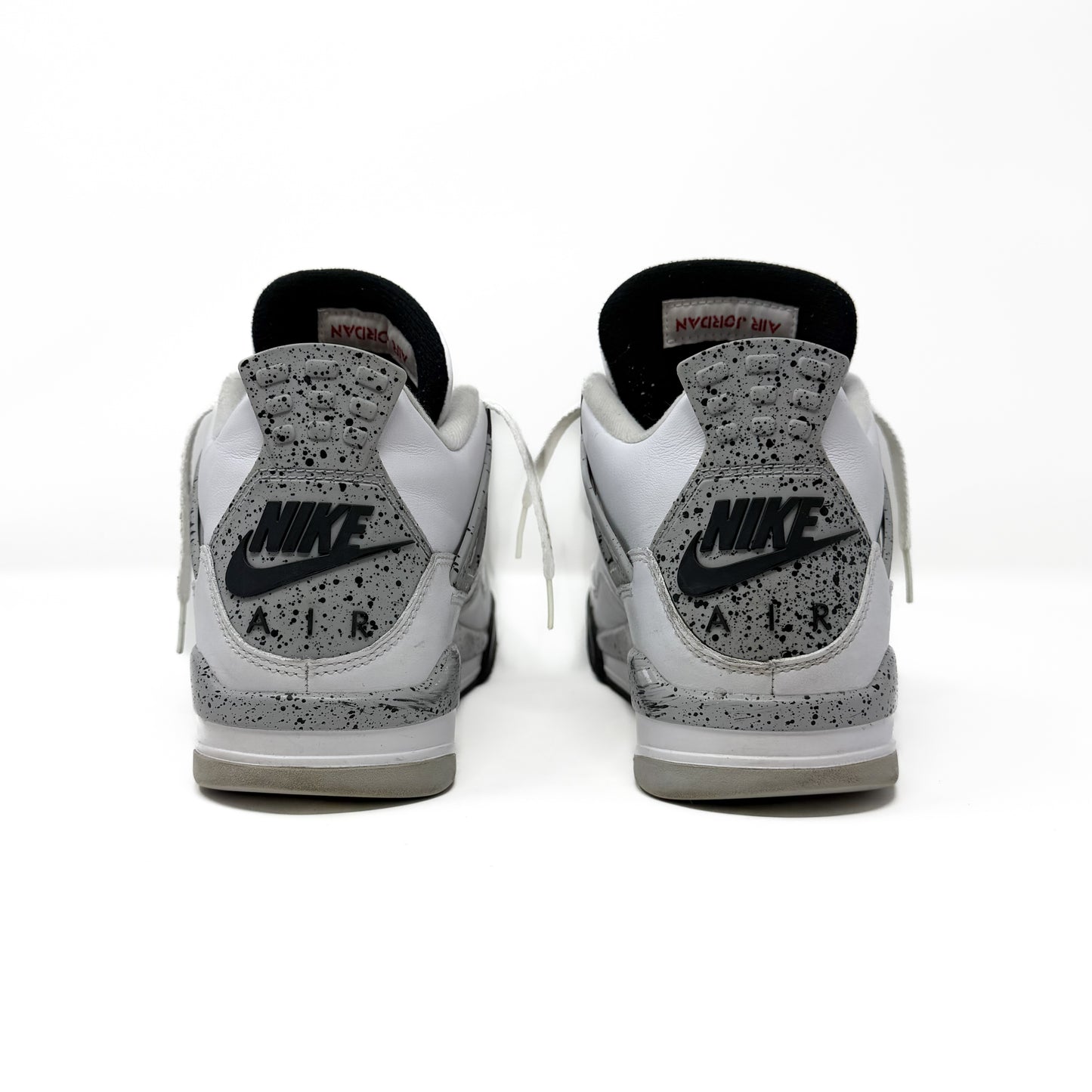 Preloved Air Jordan 4 Retro OG Mid - White Cement 2015 (UK 8.5)