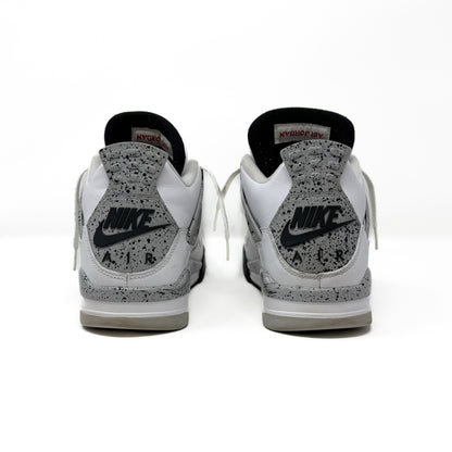 Preloved Air Jordan 4 Retro OG Mid - White Cement 2015 (UK 8.5)