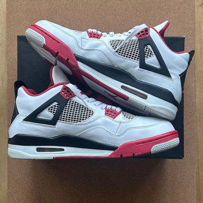 Preloved Air Jordan 4 Retro - Fire Red 2012 (UK 10)