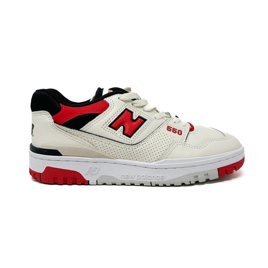 New Balance BB550 - Red/White/Off White