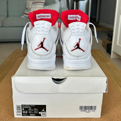 Preloved Air Jordan 4 Retro - Metallic Red (UK 8)