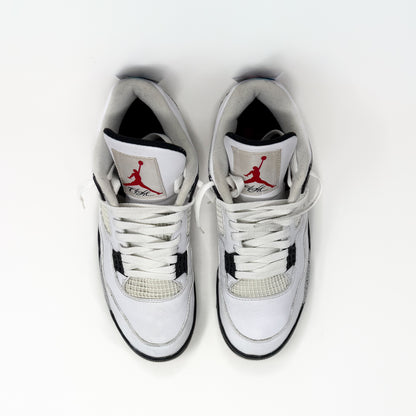 Preloved Air Jordan 4 Retro OG Mid - White Cement 2015 (UK 8.5)