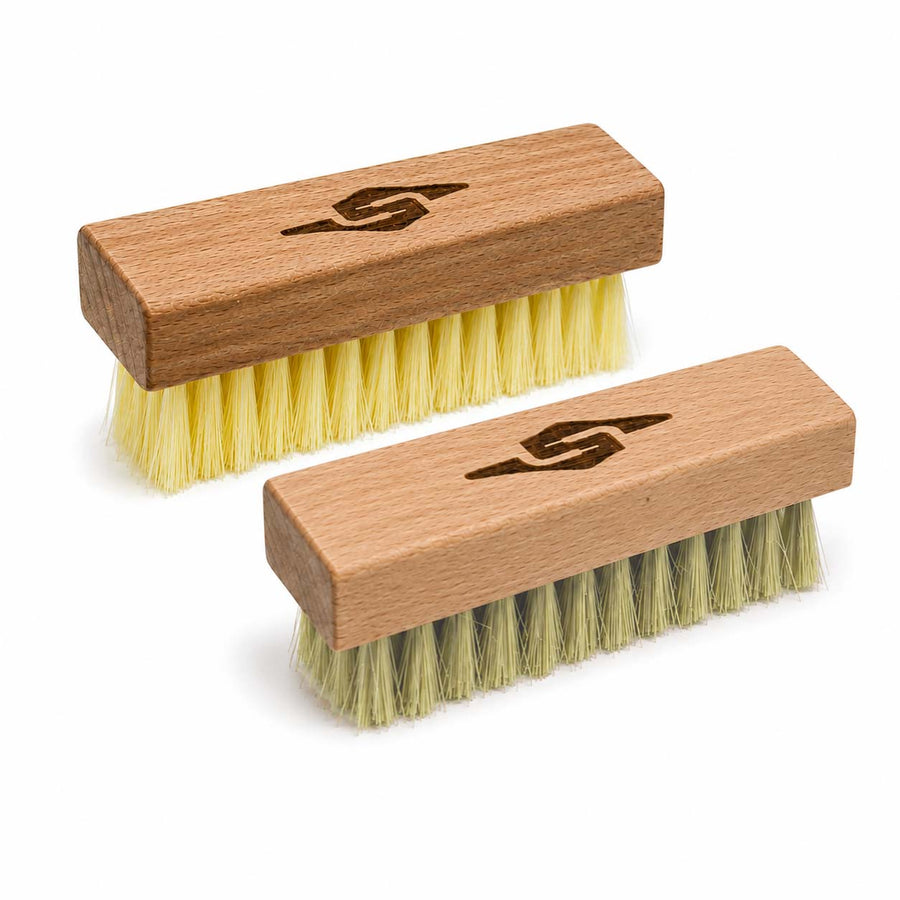 Premium Canvas & Mesh Shoe Cleaning Brush Set (2 Piece)