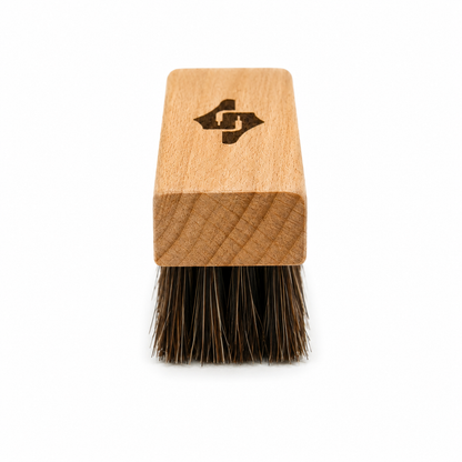 Premium Horse Hair Shoe Cleaning Brush