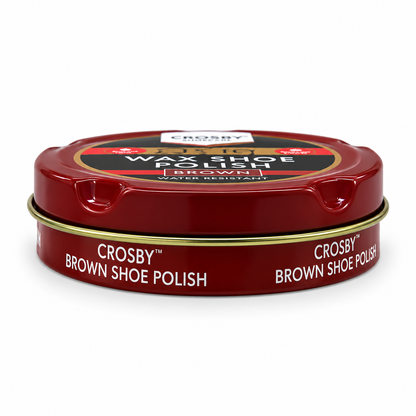 Crosby Shoecare - Brown Shoe Polish Wax (50ml)