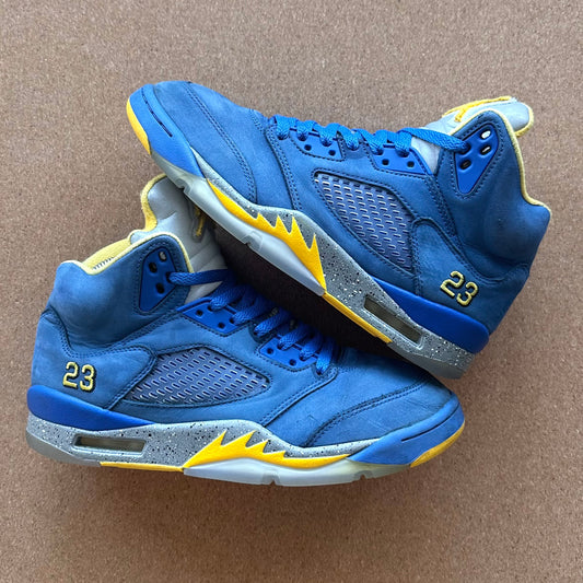Preloved Air Jordan 5 Retro - 'Laney' Varsity Royal (UK 7)