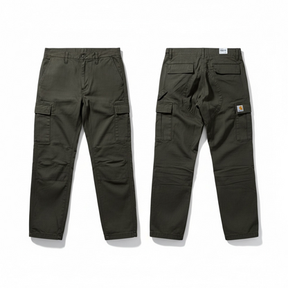 Carhartt WIP Aviation Ripstop Cargo Pant - Cypress Rinsed