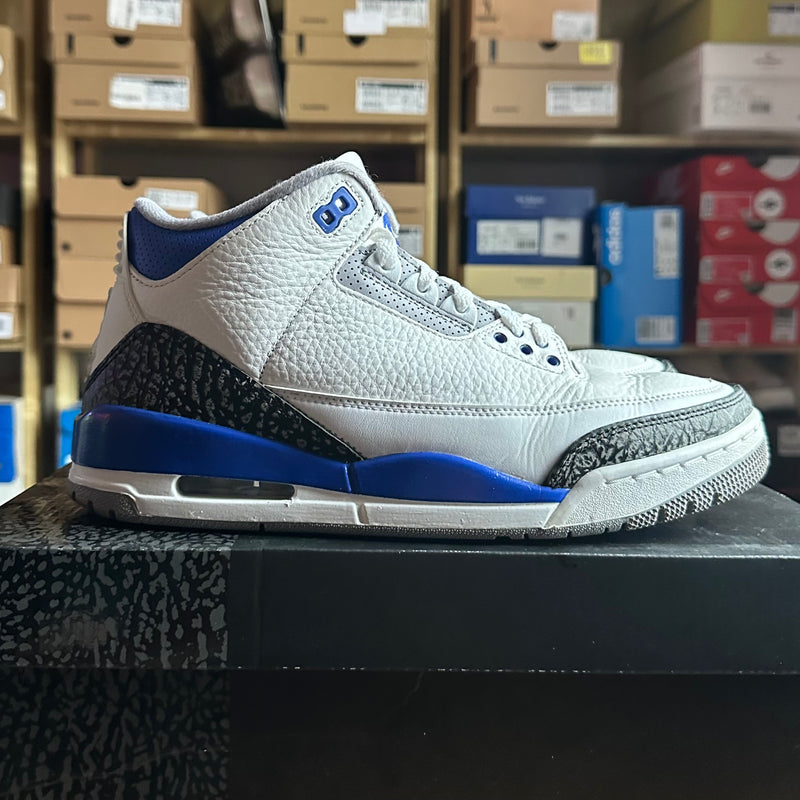 Preloved Air Jordan 3 Retro - Racer Blue (UK 8)