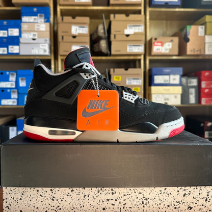 Preloved Air Jordan 4 - Bred 2019 (UK 8)