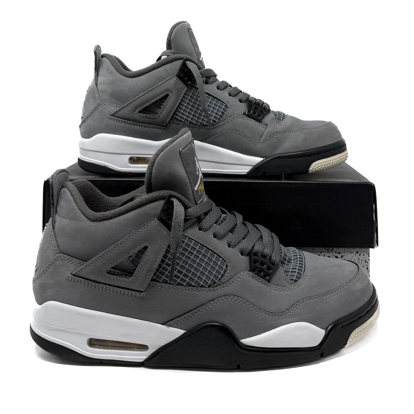 Preloved Air Jordan 4 Retro Mid - Cool Grey (UK 9.5)