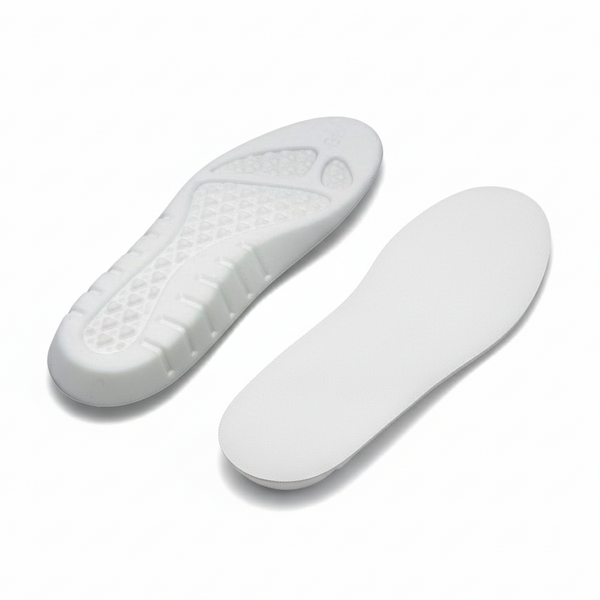 Premium White Cushioned Foam Insoles for All Shoes