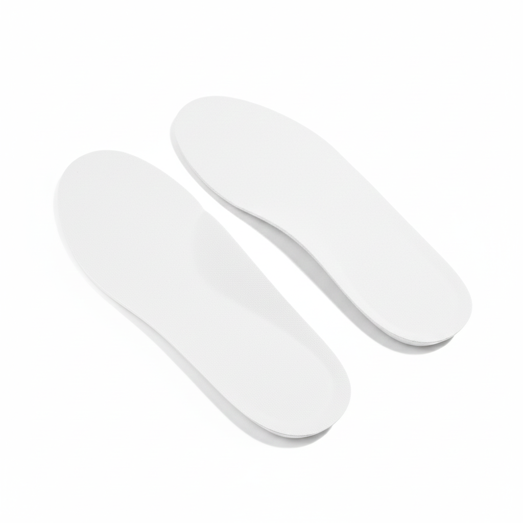 Premium White Cushioned Foam Insoles for All Shoes