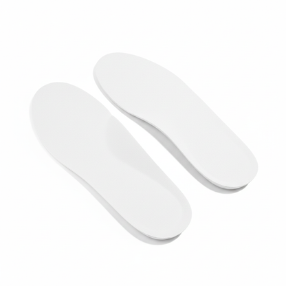Premium White Cushioned Foam Insoles for All Shoes
