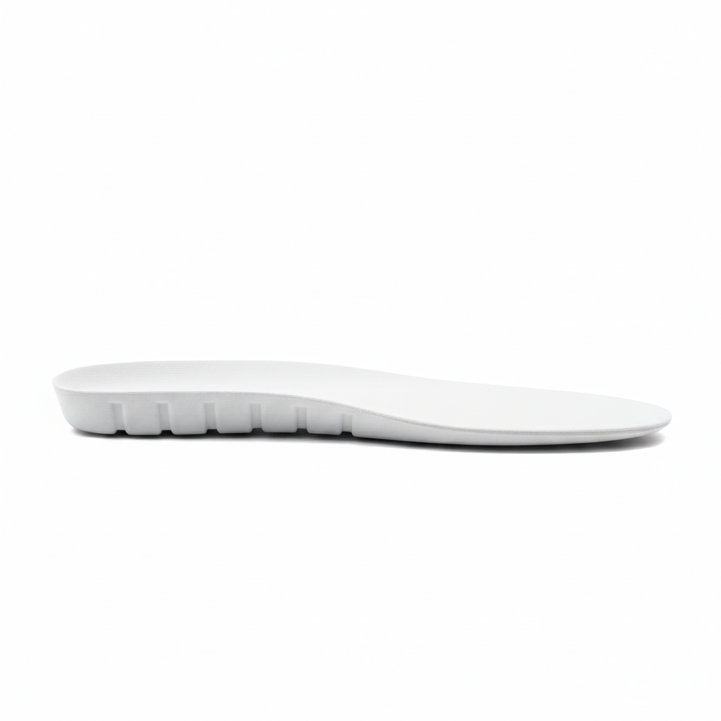 Premium White Cushioned Foam Insoles for All Shoes