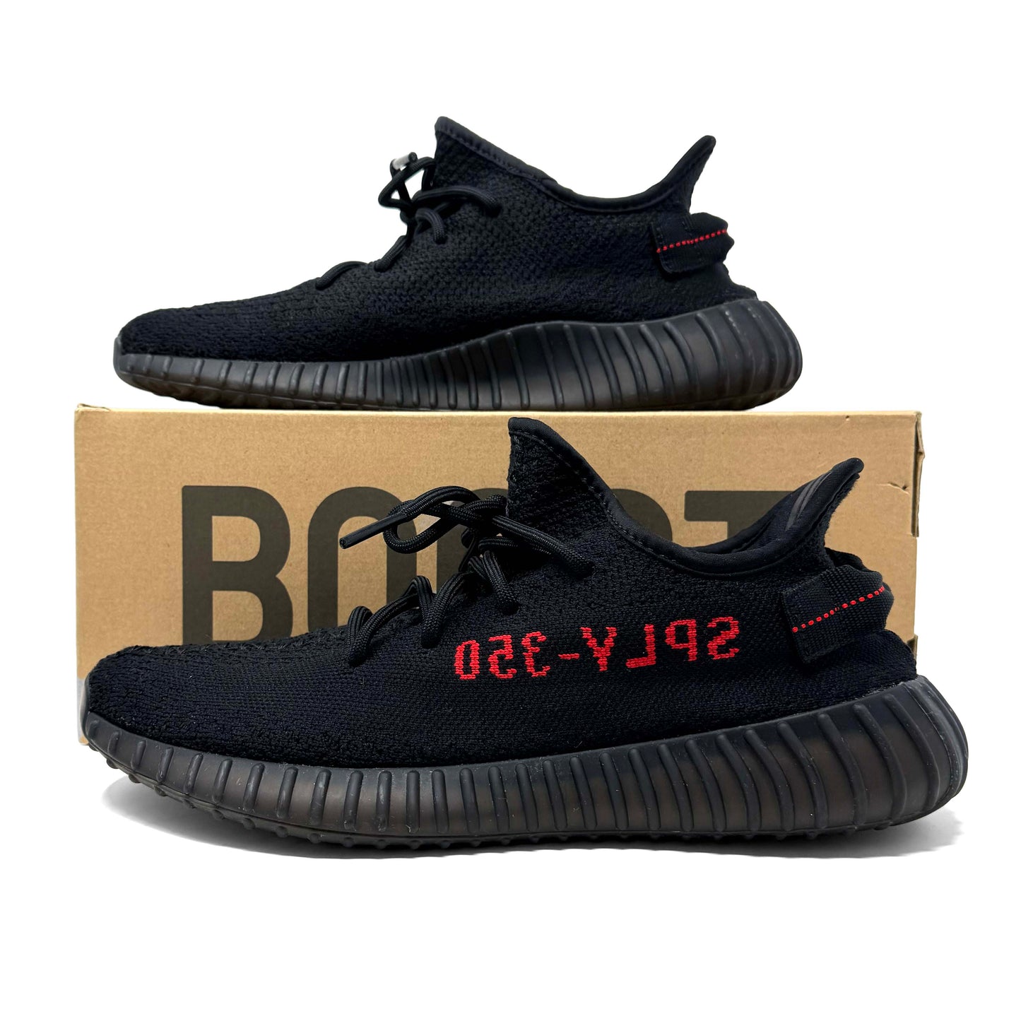 Preloved Yeezy Boost 350V2 - Bred (UK 9)