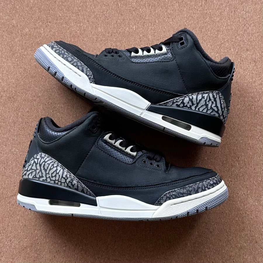 Preloved Air Jordan 3 Retro (W) - Off Noir (UK 5.5)