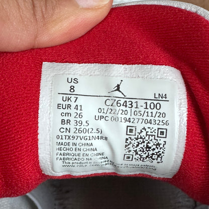 Preloved Air Jordan 3 Retro - Denim SE 'Fire Red' (UK 7)