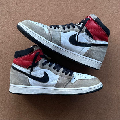Preloved Air Jordan 1 Retro High OG - Light Smoke Grey (UK 9)