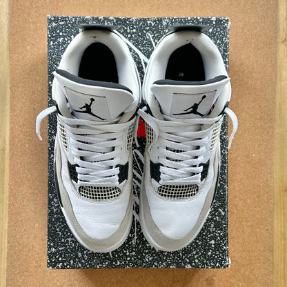 Preloved - Air Jordan 4 Retro - Military Black (UK 8.5)