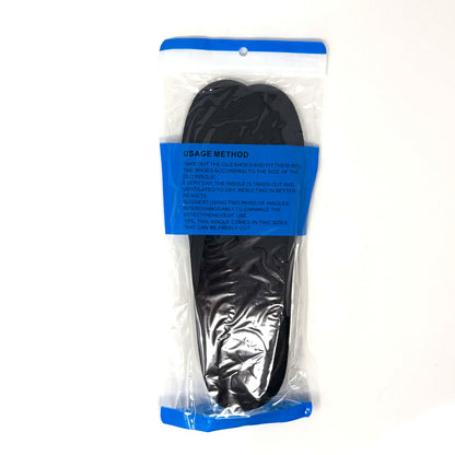 Premium 3D Molded PU Insoles - Shock Absorbing Replacement Inserts
