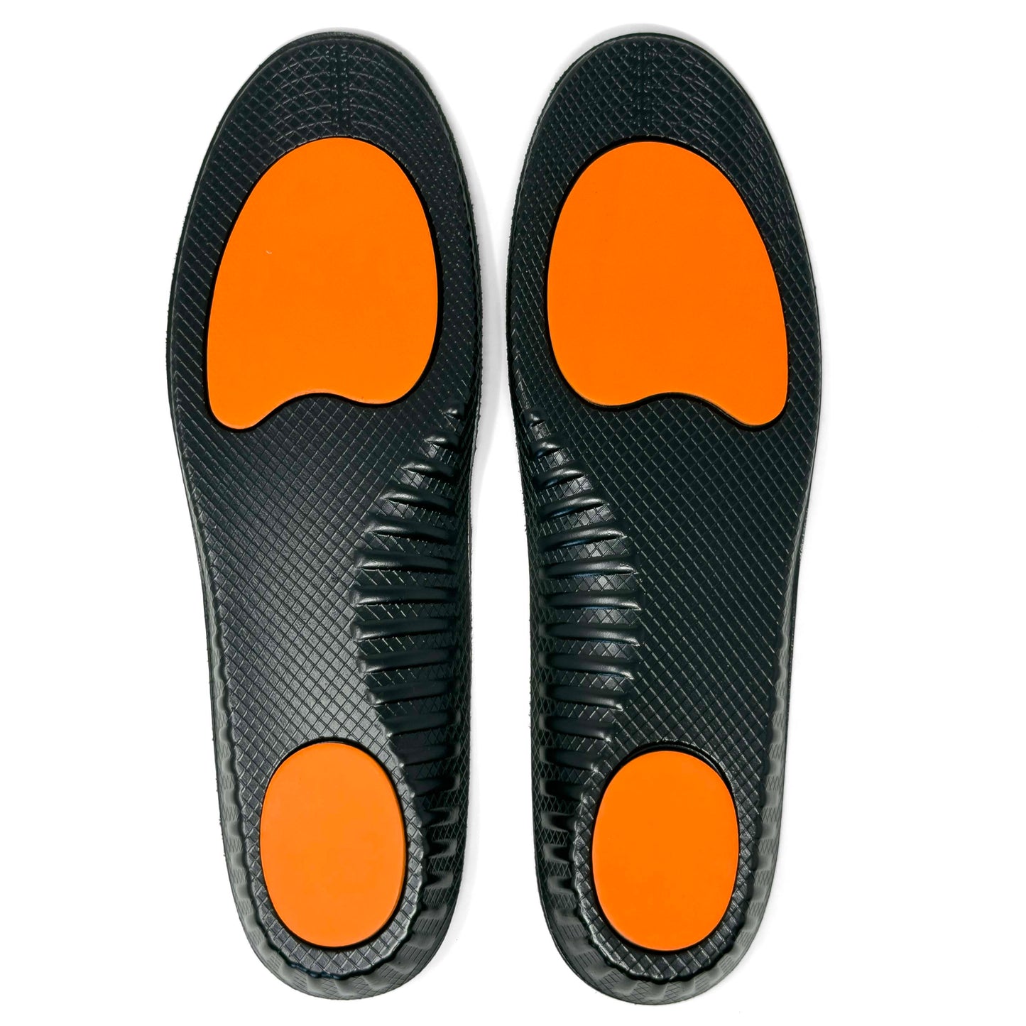 Premium 3D Molded PU Insoles - Shock Absorbing Replacement Inserts