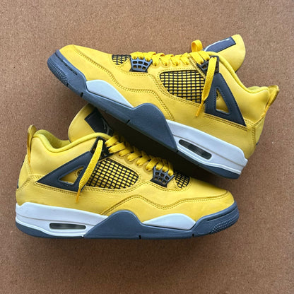 Preloved Air Jordan 4 Retro Mid - Lightning 2021 (UK 8)