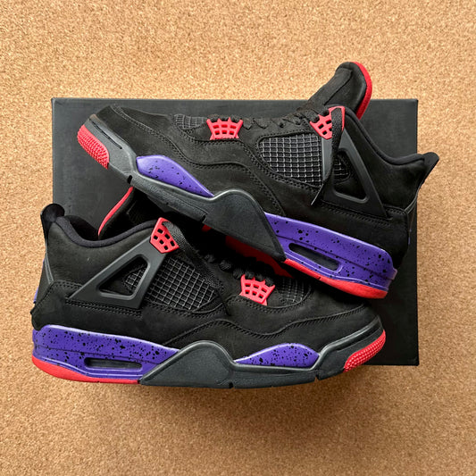 Preloved Air Jordan 4 Retro - Raptors (UK 8.5)