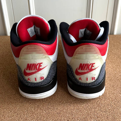 Preloved Air Jordan 3 Retro - Denim SE 'Fire Red' (2020)