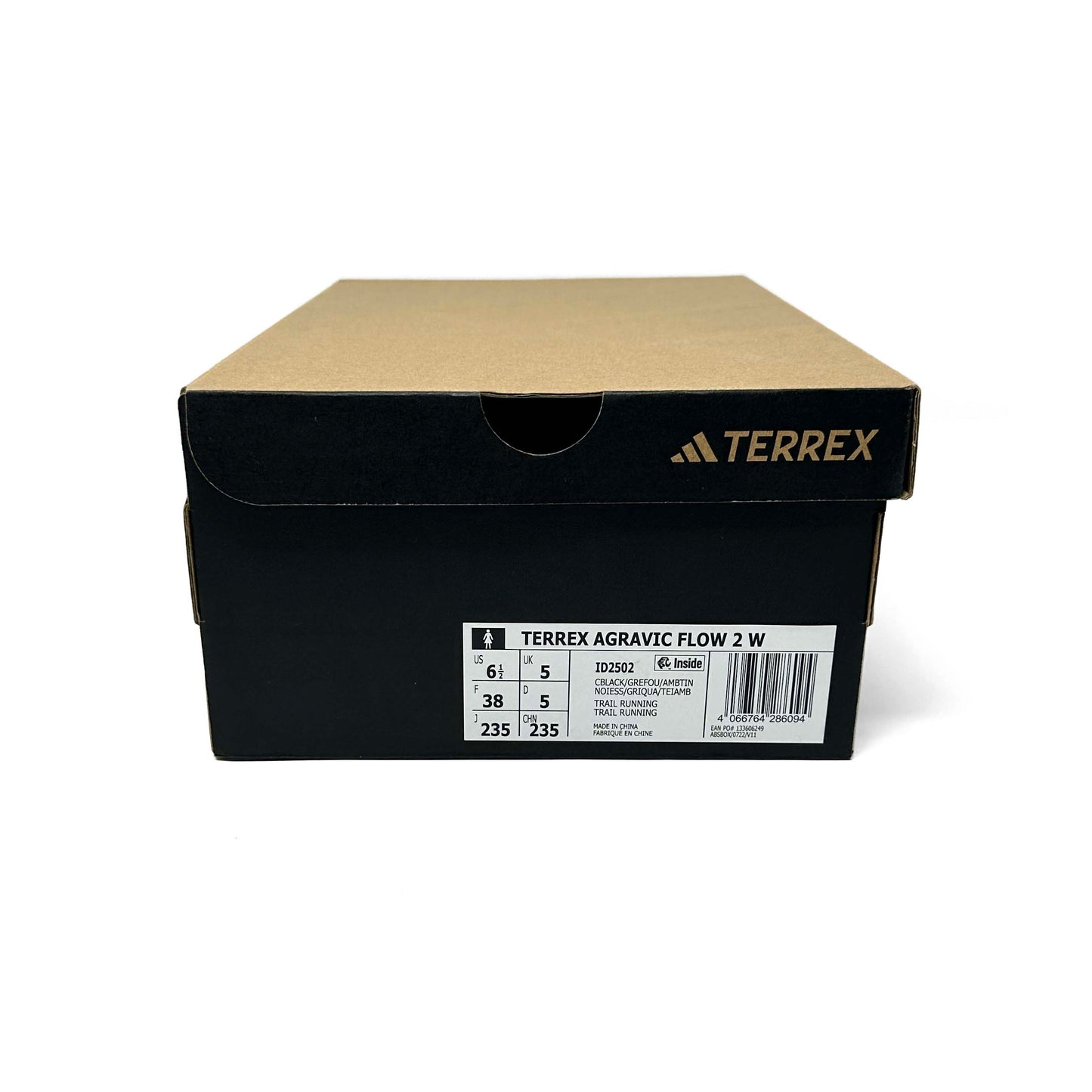 Adidas Terrex Agravic Flow 2 (W) - Core Black/Grey Four/Amber Tint