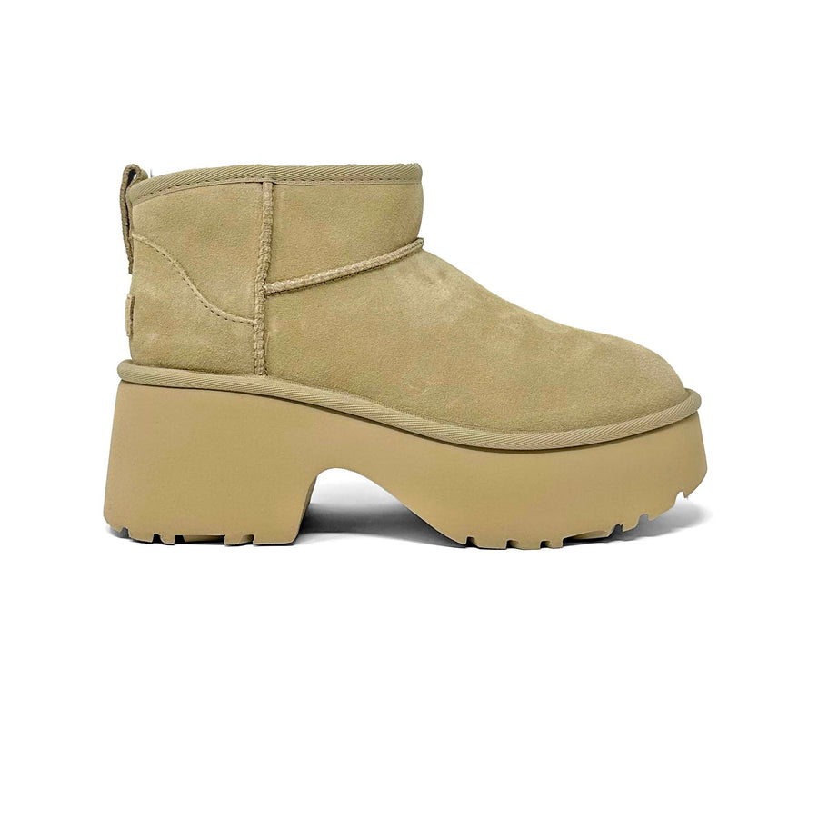 Ugg W Classic Ultra Mini New Heights - Mustard Seed