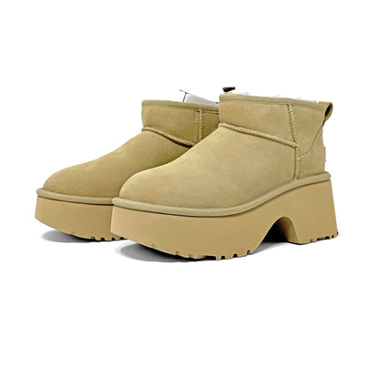 Ugg W Classic Ultra Mini New Heights - Mustard Seed