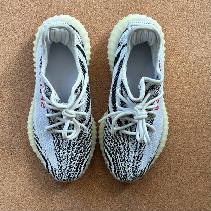 Preloved Yeezy Boost 350V2 - Zebra (UK 6) - No Box