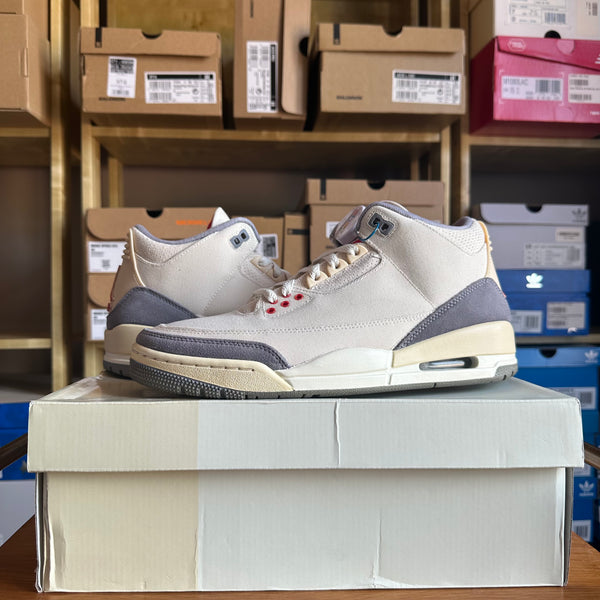 Preloved Air Jordan 3 - Muslin (UK 8)