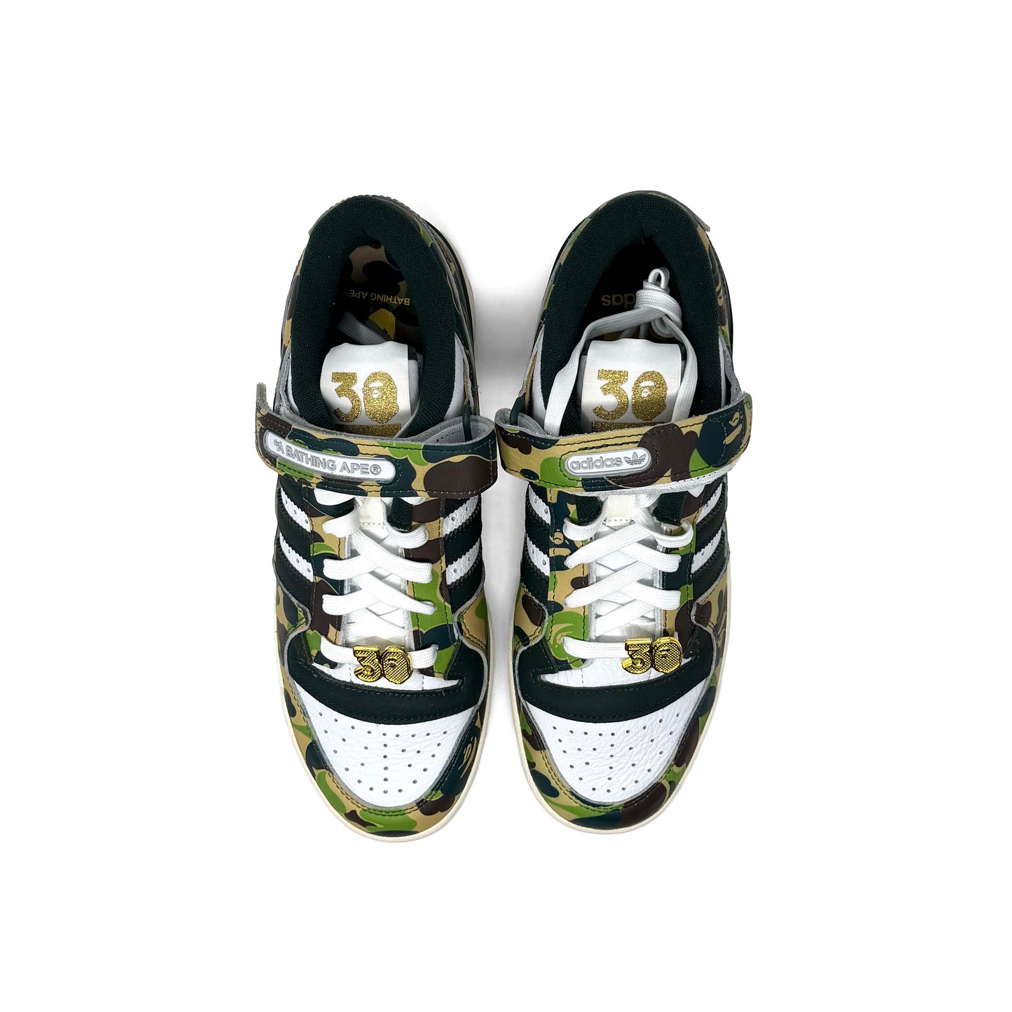 Adidas Forum 84 Low - Bape 30th Anniversary - Green Camo