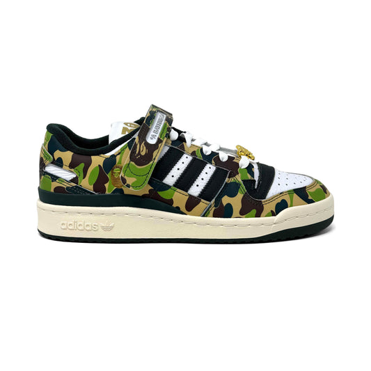 Adidas Forum 84 Low - Bape 30th Anniversary - Green Camo