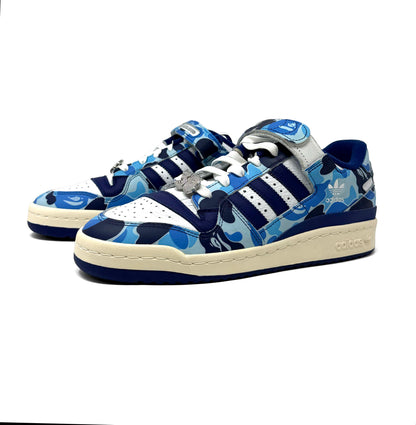Adidas Forum 84 Low - Bape 30th Anniversary - Blue Camo