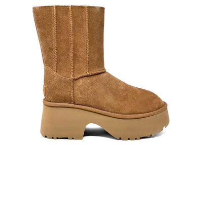Ugg W Classic Twin Seam New Heights - Chestnut