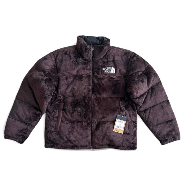 The North Face Nuptse Versa Velour Puffer Jacket - Coal Brown