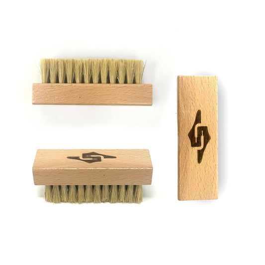 Premium Hog Hair Shoe Cleaning Brush