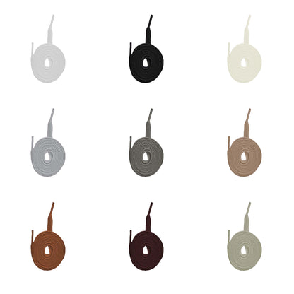 Premium Flat Laces | Neutral and Earths | 100 - 170 cm