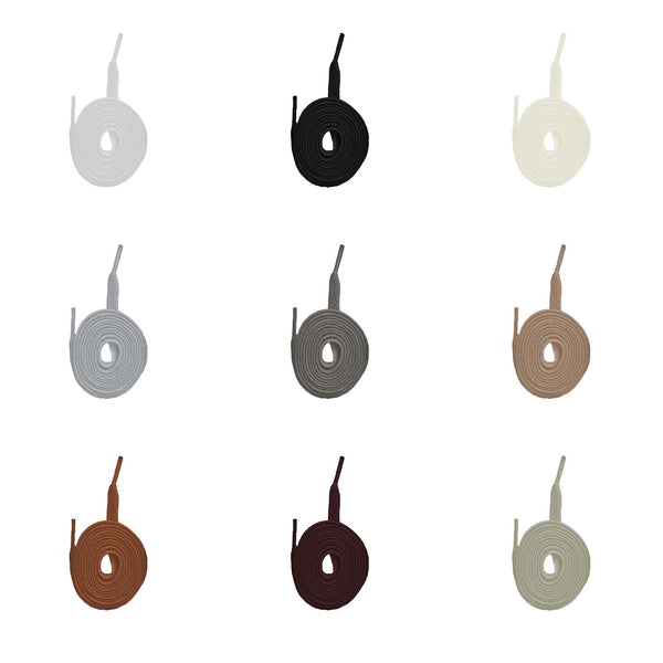 Premium Flat Laces | Neutral and Earths | 100 - 170 cm