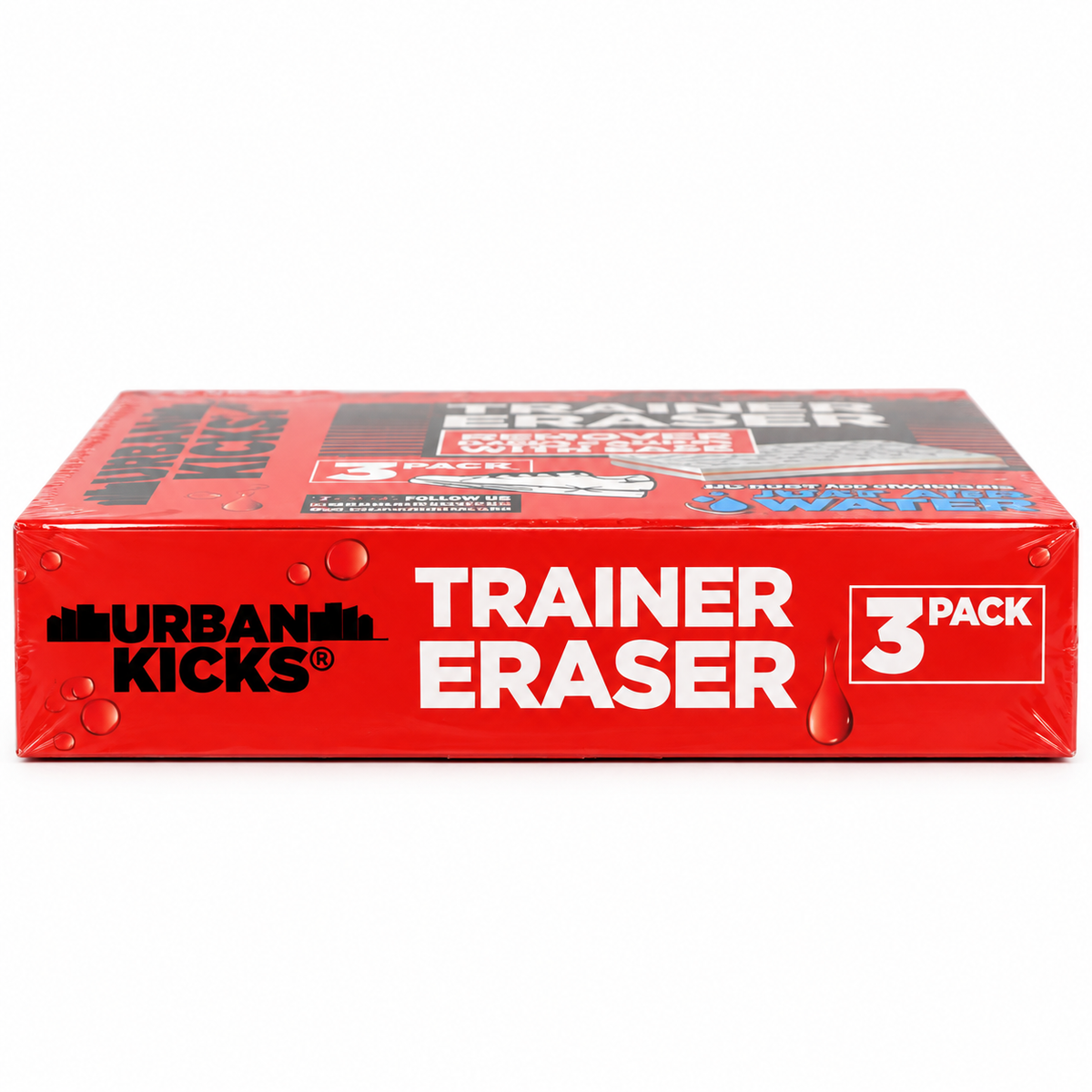 Urban Kicks Trainer Eraser Sponges (3-Pack) | Sneaker Cleaner & Scuff Mark Remover