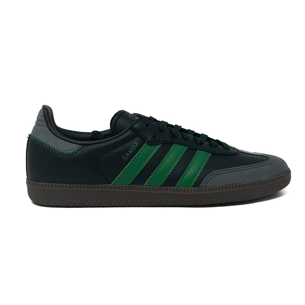 Adidas Samba OG (W) - Carbon/Black/Green
